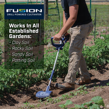 Load image into Gallery viewer, Fusion Drill Powered Cultivator